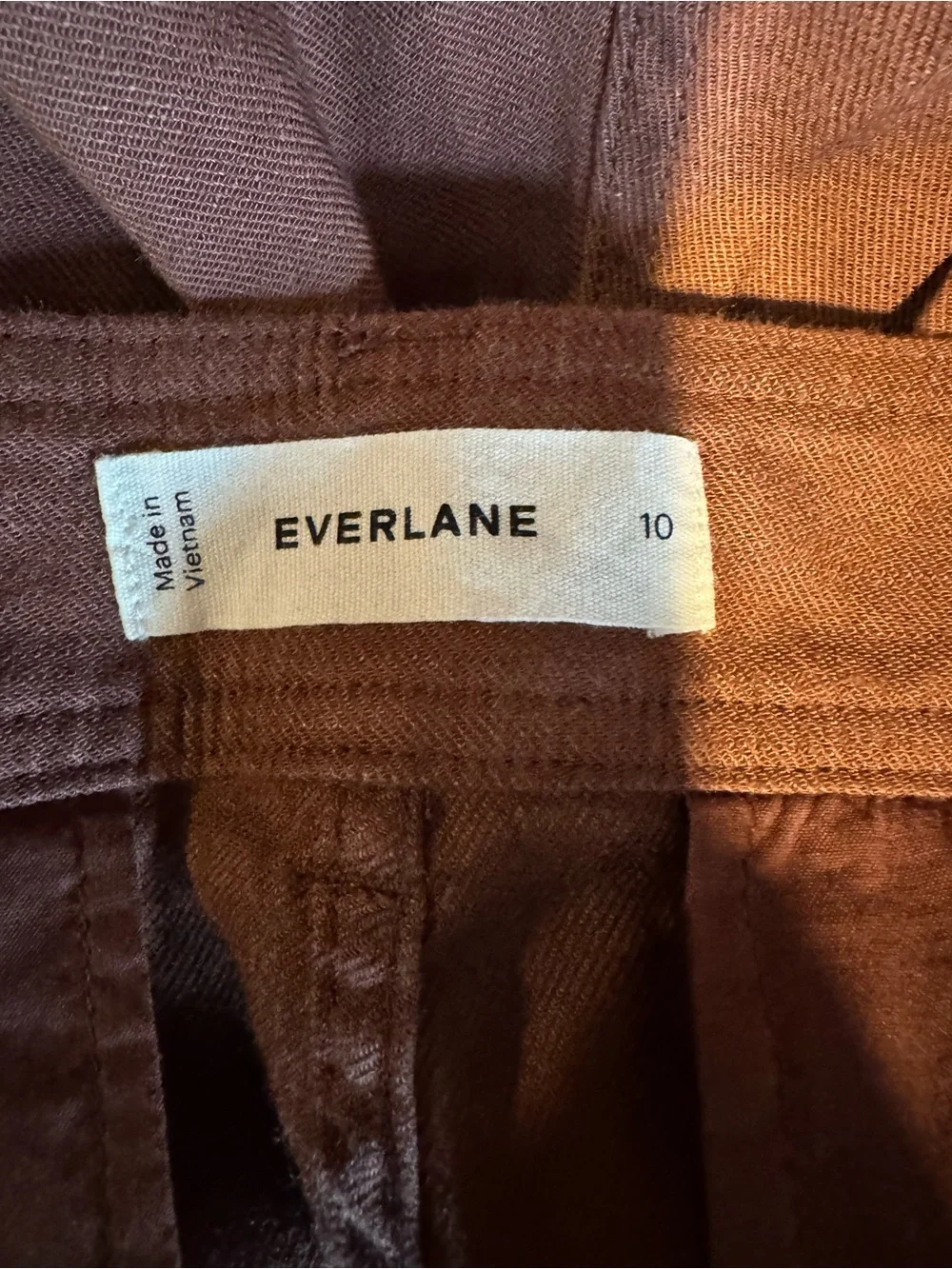 Everlane The Everything Pant in Stretch Linen Cedarwood
